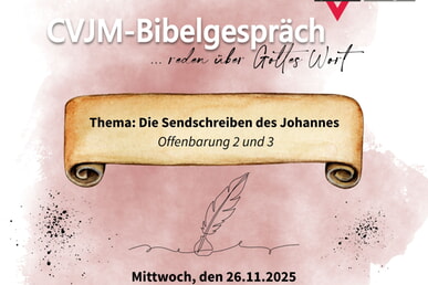 CVJM Bibelgespr&auml;ch - reden &uuml;ber Gottes Wort